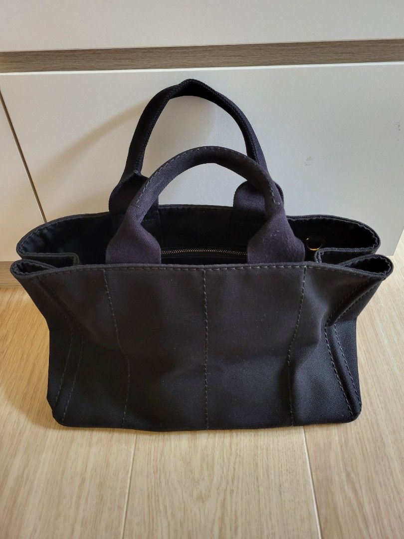 Prada Giardiniera Large Printed Canvas Tote
