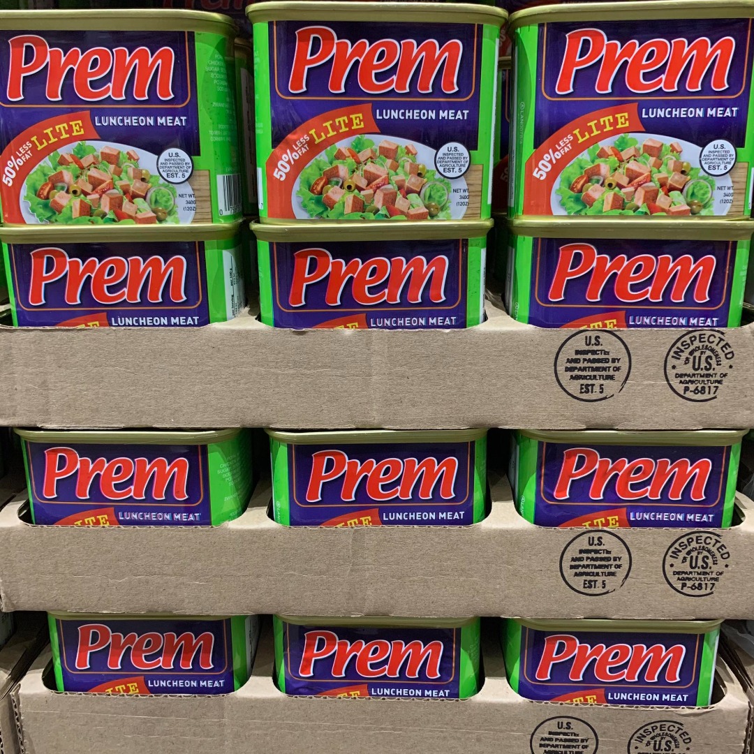 Prem Lite Luncheon Meat 340g Spam Canned Food, Food & Drinks