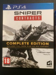 PS4 Sniper Ghost Warrior Contracts Complete Edition (full game + all DLC content)