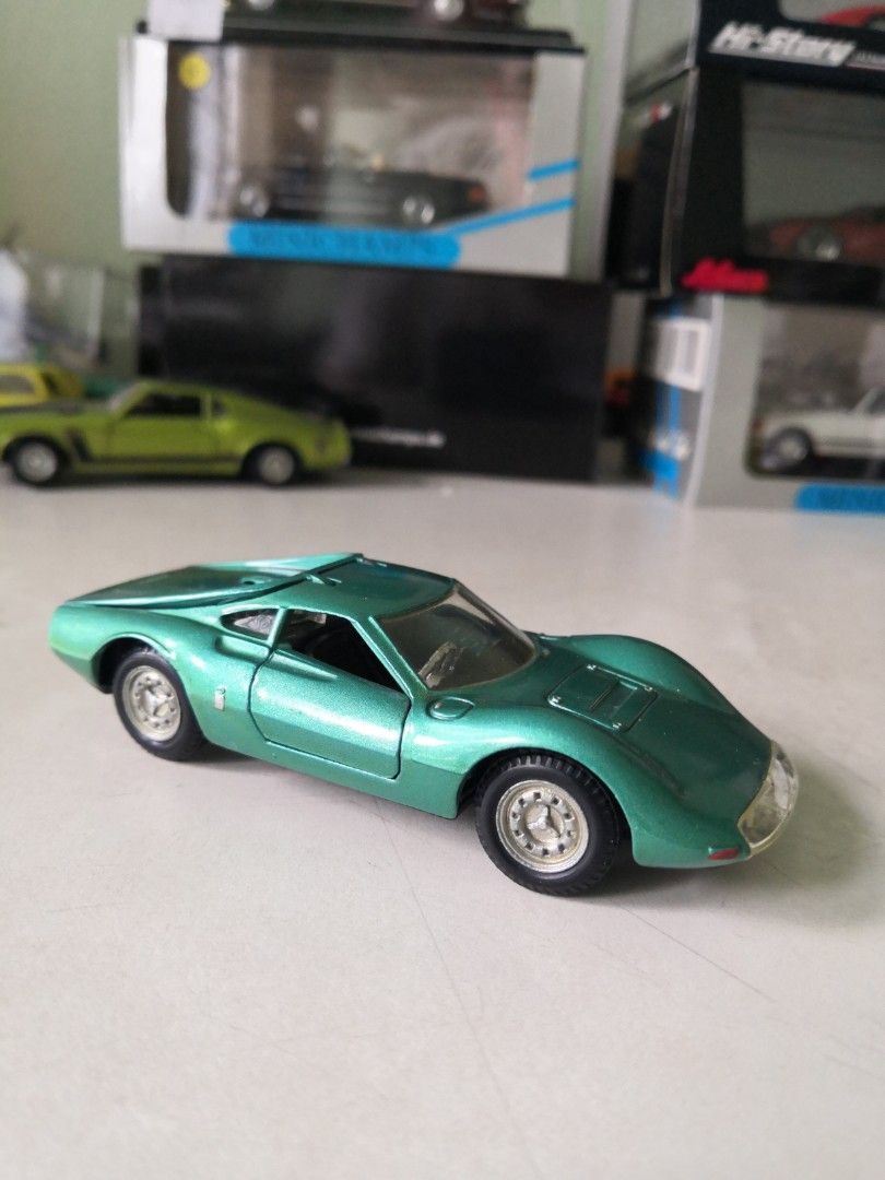 RARE VINTAGE POLITOYS FERRARI DINO PININFARINA 1/43, Hobbies 