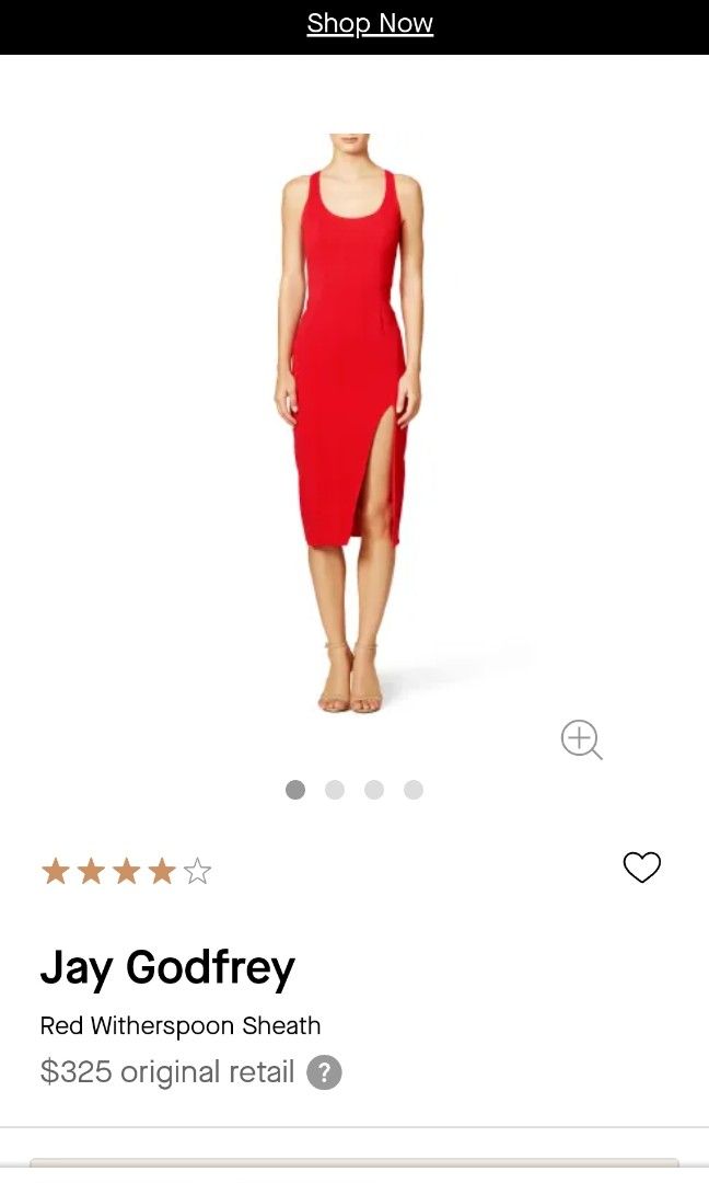 Jay godfrey on sale red witherspoon sheath