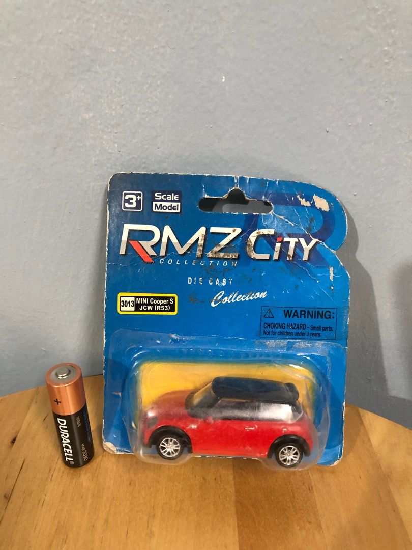 RMZ city diecast collection Mini cooper S jcw R53 Hobbies Toys Memorabilia Collectibles Vintage Collectibles on Carousell