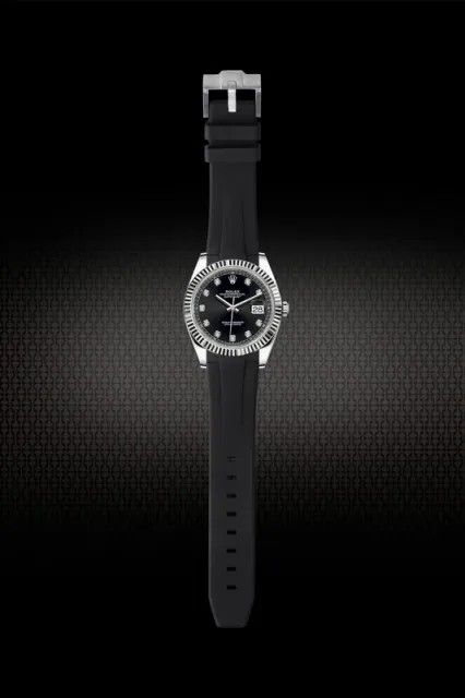 Rolex datejust sales 41 rubber strap