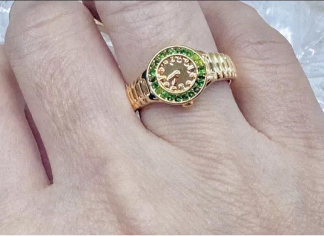 Rolex ring sales watch