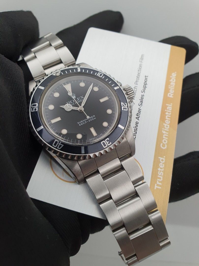 Rolex Submariner 5513 vintage submariner no date 40mm