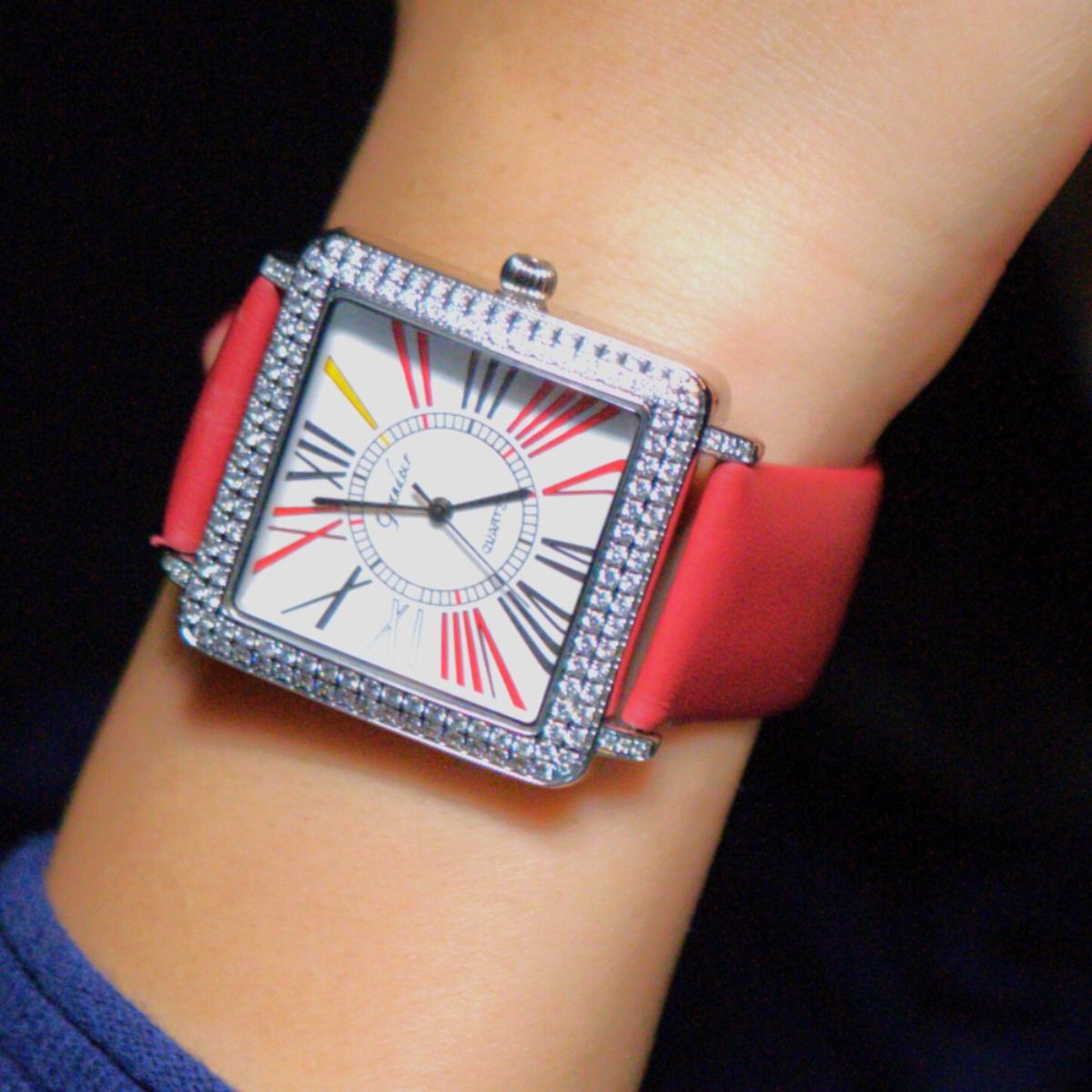 White and gold watch womens hot sale