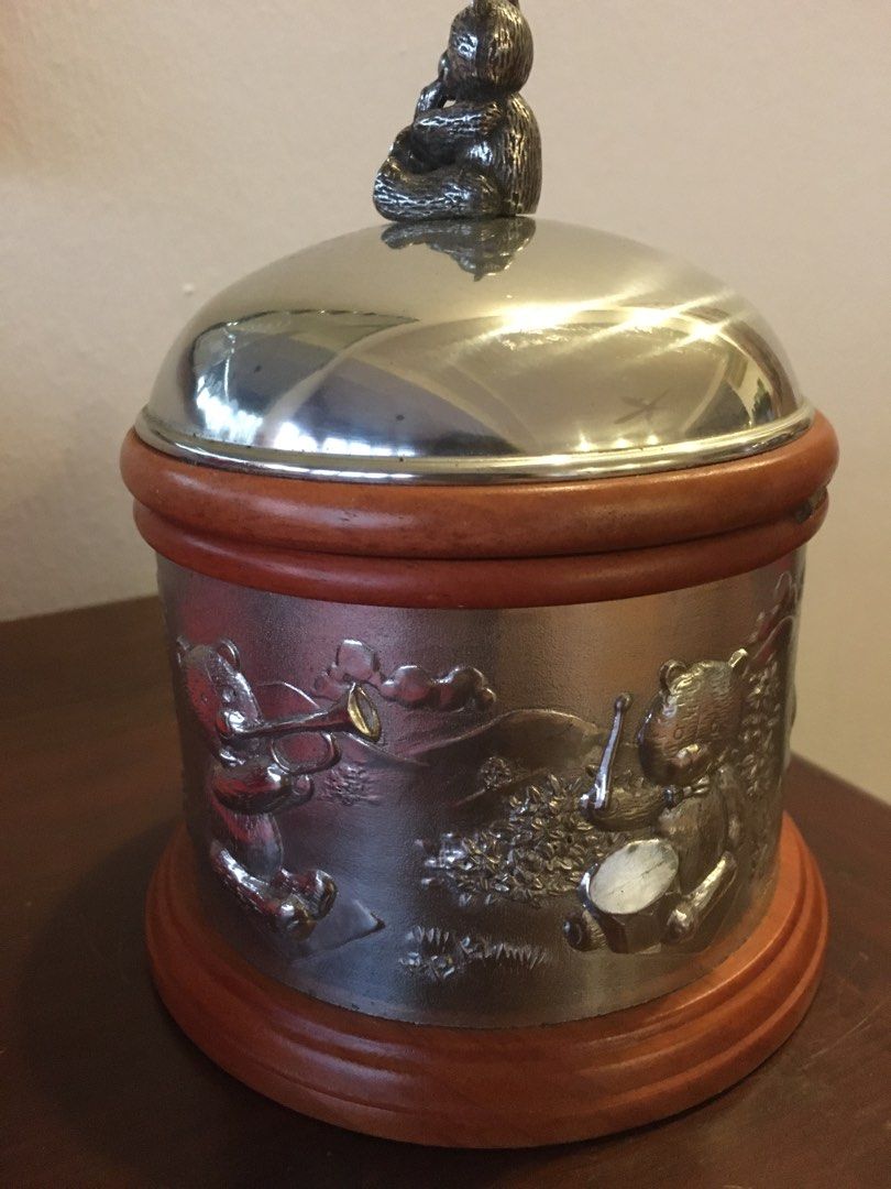 Royal selangor teddy bears picnic music box hotsell