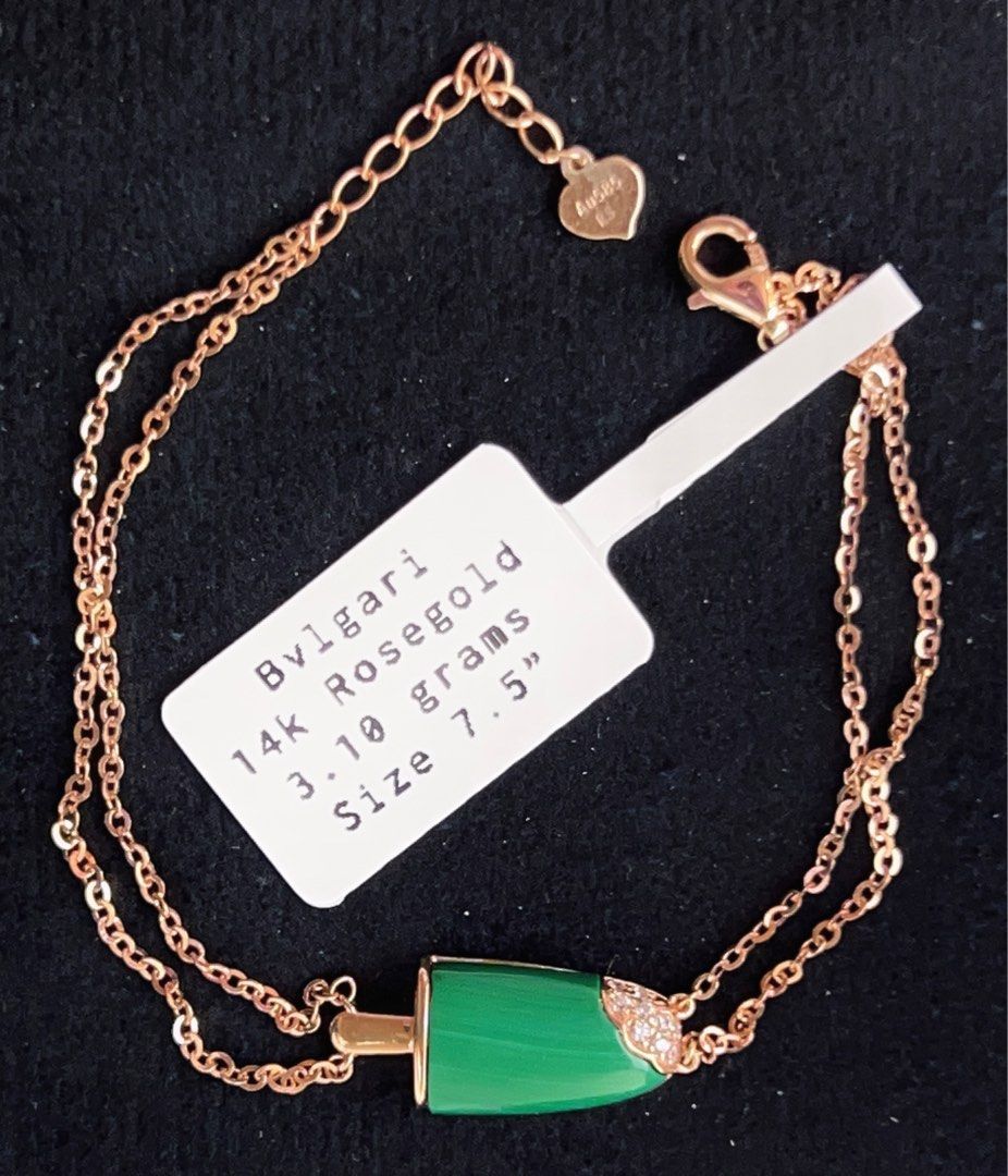 Bvlgari ice shop cream bracelet
