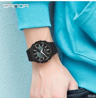 SANDA Top Luxury Men s Quartz Watches Waterproof Men Military