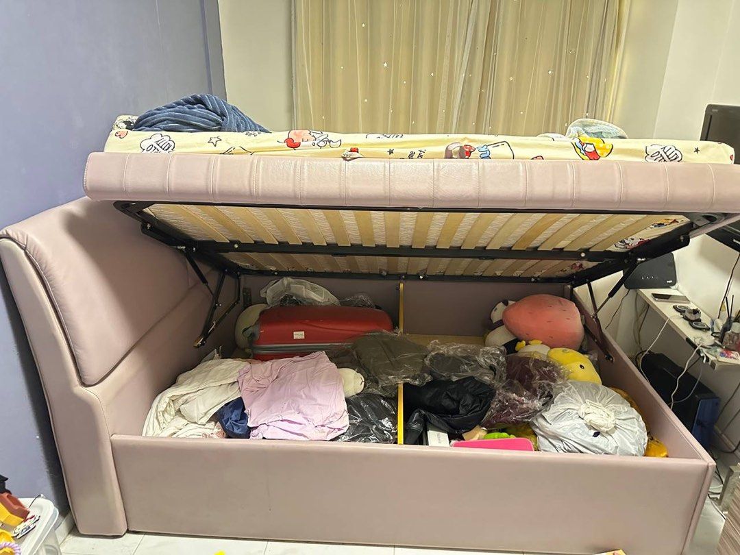 Seahorse Storage Bed Frame, Furniture & Home Living, Furniture, Bed