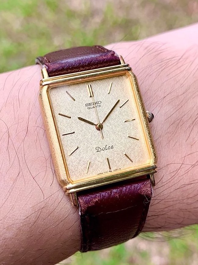 Seiko hotsell dolce gold