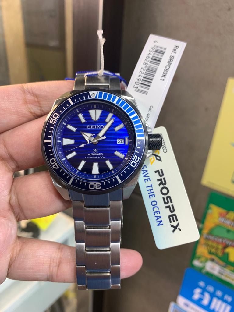 SEIKO PROSPEX KING SAMURAI SAVE THE OCEAN SPECIAL EDITION