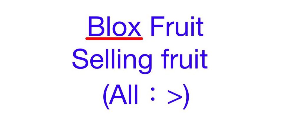 Blox fruit control fruit, 興趣及遊戲, 玩具& 遊戲類- Carousell