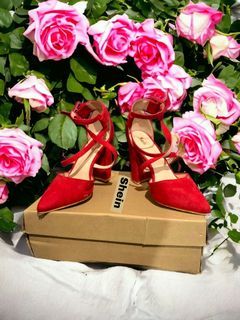 SHEIN RED SEXY SHOES BRAND NEW