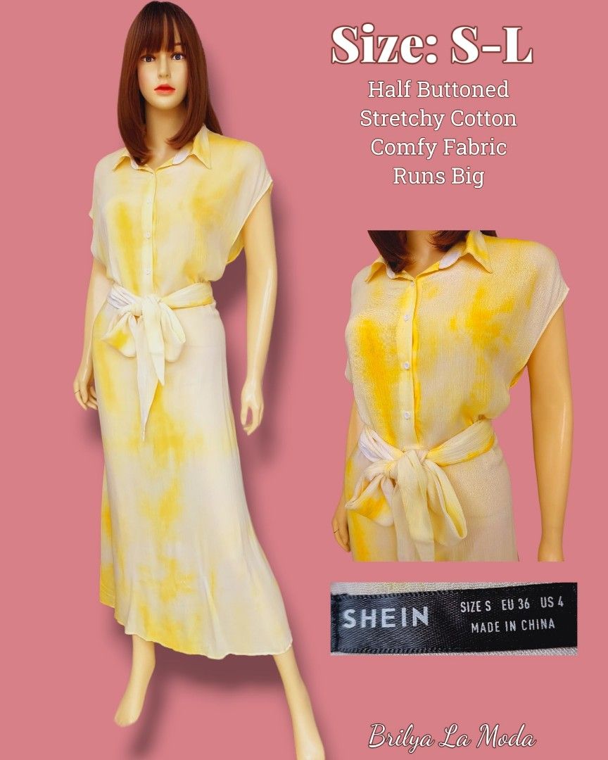 shein-yellow-tie-dye-dress-women-s-fashion-dresses-sets-dresses-on