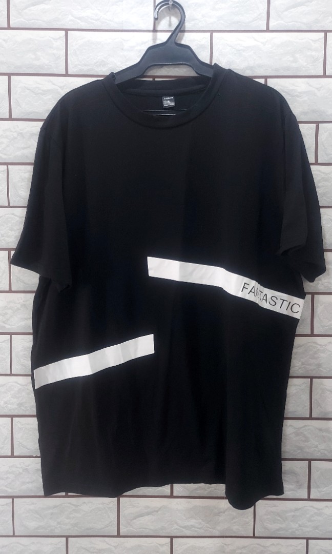 Shien Men Black Shirt, Men's Fashion, Tops & Sets, Tshirts & Polo ...