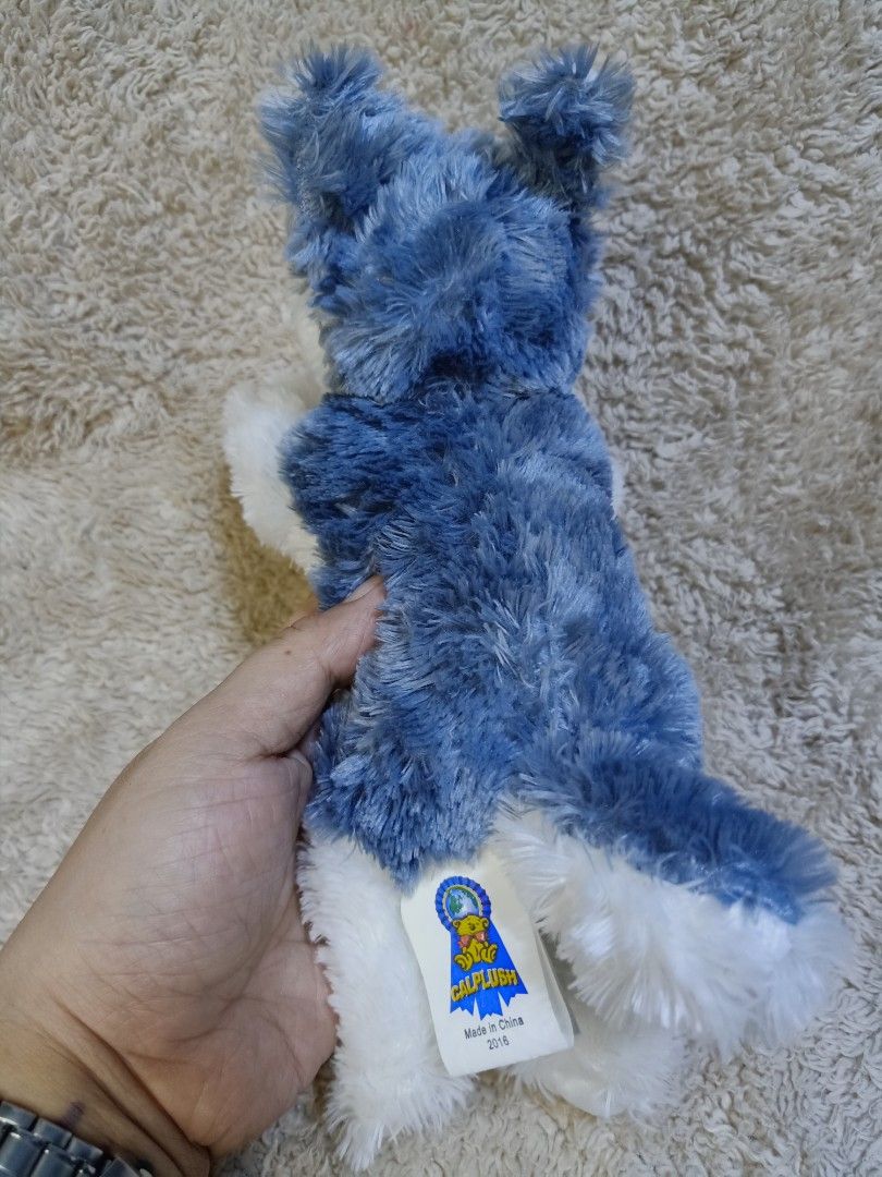 SIBERIAN HUSKY PUPPY DOG PLUSH Hobbies Toys Toys Games on