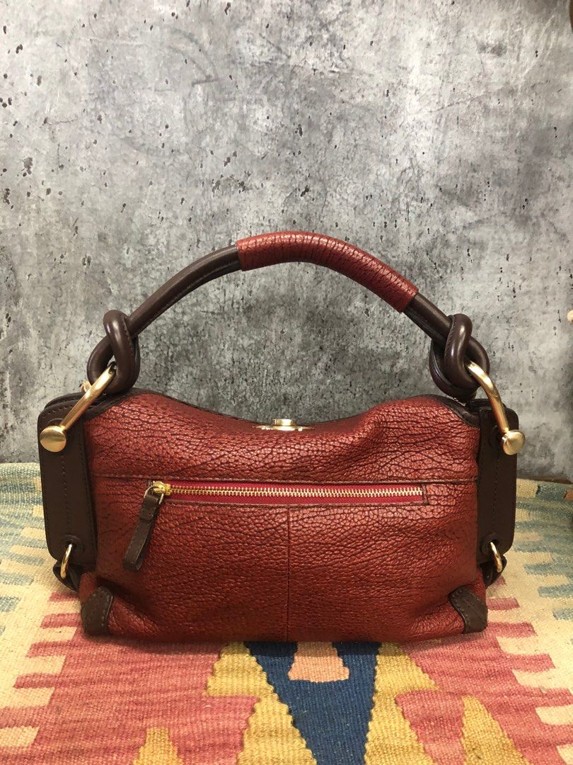 SKAP Leather Hand Carry Shoulder Bag Women s Fashion Bags