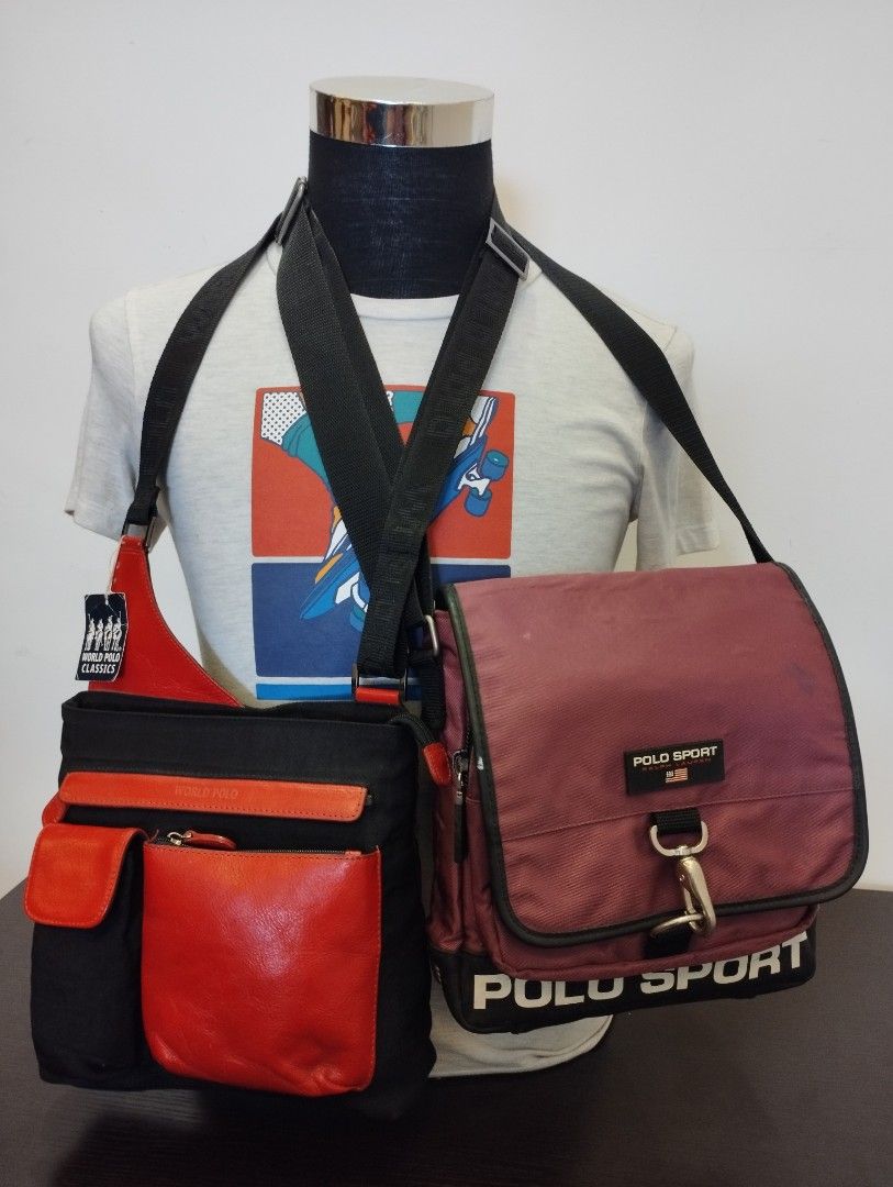 Sling Bag Polo Sport Combo with Polo Classic Rm80 Men s Fashion