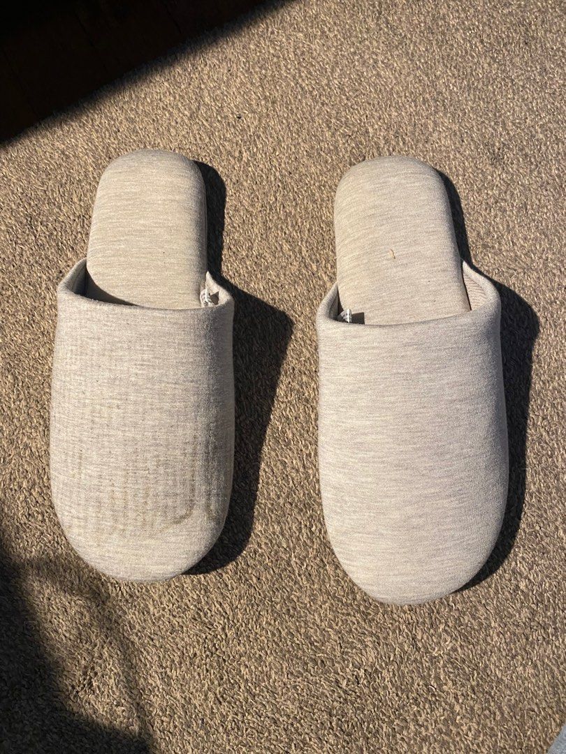 Muji linen soft discount slippers