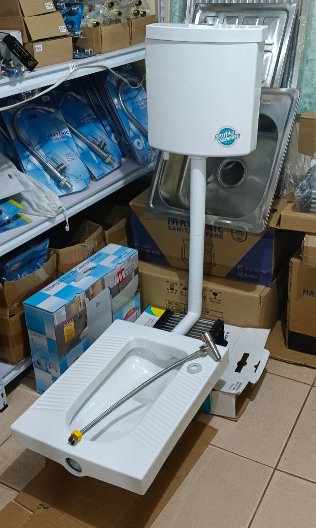 SQUAT BOWL complete set, Furniture & Home Living, Bathroom & Kitchen