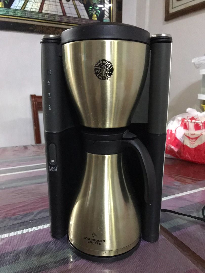 Starbucks drip coffee maker top