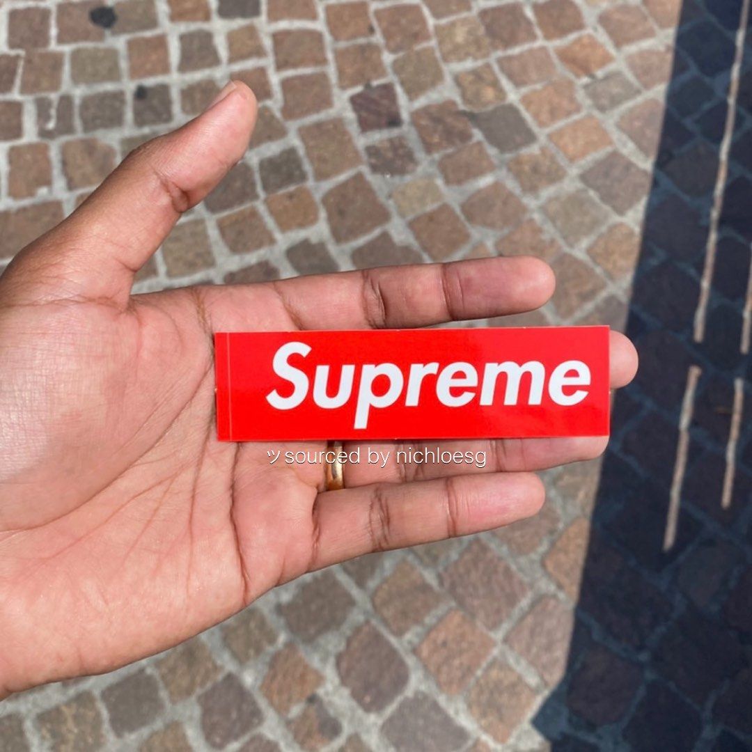 23 Authentic Supreme stickers Arts Crafts
