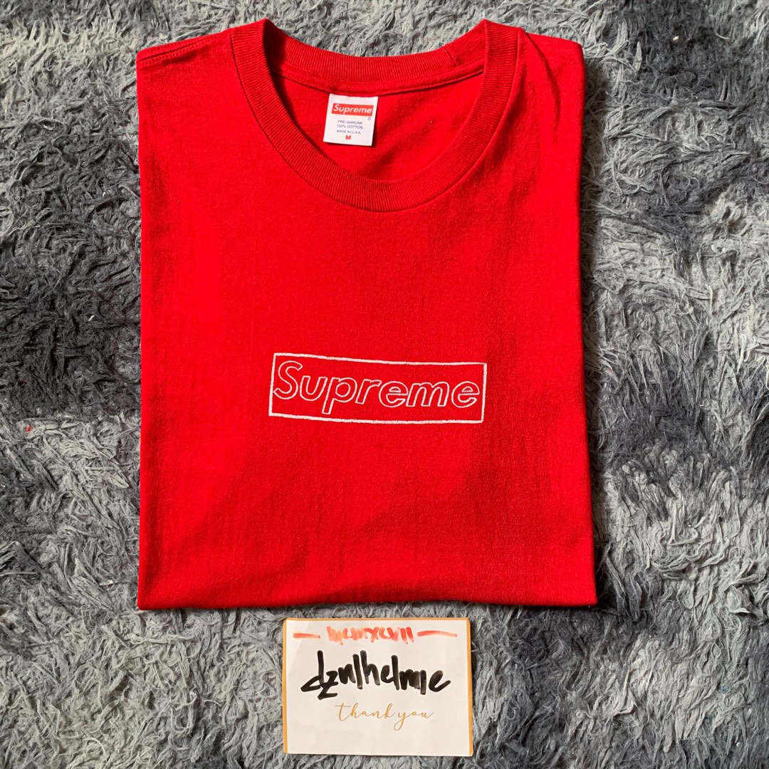 Supreme LV Box Logo, Men's Fashion, Tops & Sets, Tshirts & Polo Shirts on  Carousell