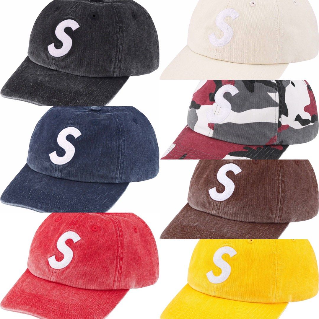 Supreme pigment-print S Logo 6-panel Cap - Farfetch