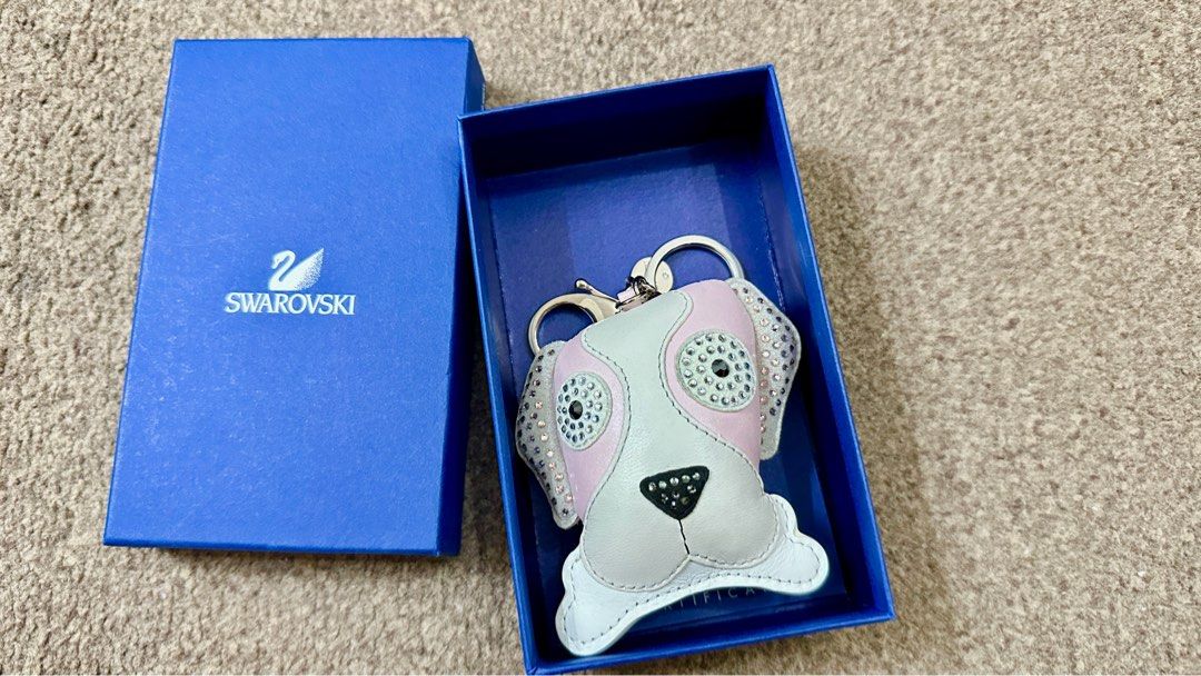 SWAROVSKI BAG CHARM (Category: Luxury Accessories) located in San Juan City. Submitted by minismooch_ (Listing ID 1249788014, Image 2). Description: 💜please see all photos for condition ‼️FIXED PRICE ‼️ 💰MOD : GCASH ONLY 📍Location: San Juan City 🚚 DELIVERY: 🌸WITHIN MANILA buyer will handle the delivery via preferred courier. Please be responsible for sending the rider’s details. 🌸OUTSIDE MANILA Via J&T PLEASE READ‼️‼️‼️ ✅once paid, items wi