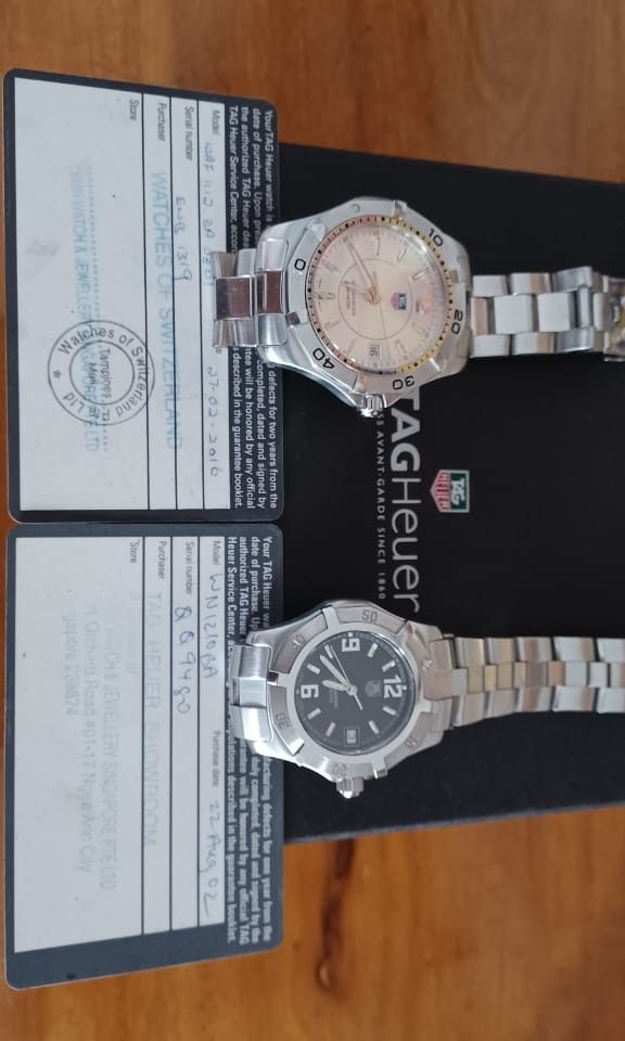 Tag Heuer Men and Women Watch Couple Watch
