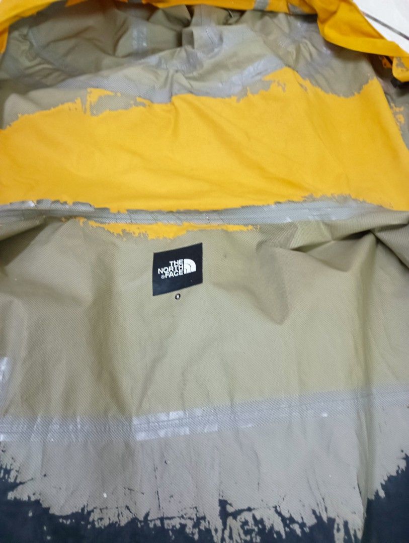 North face jacket lining peeling online