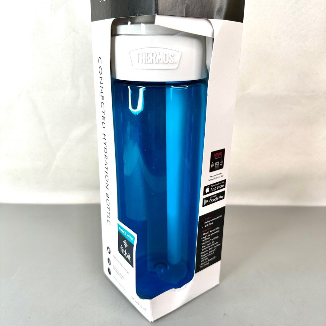 Connected hydration bottle with smart lid 24oz hot sale