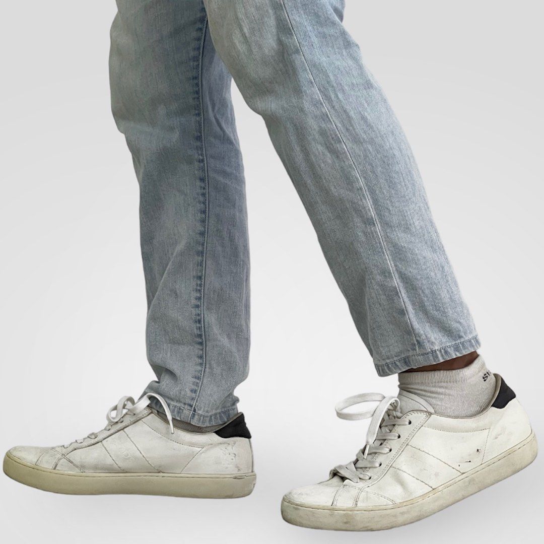 TODS CLASSIC MEN SNEAKERS TRAINER WHITE LEATHER SERIES