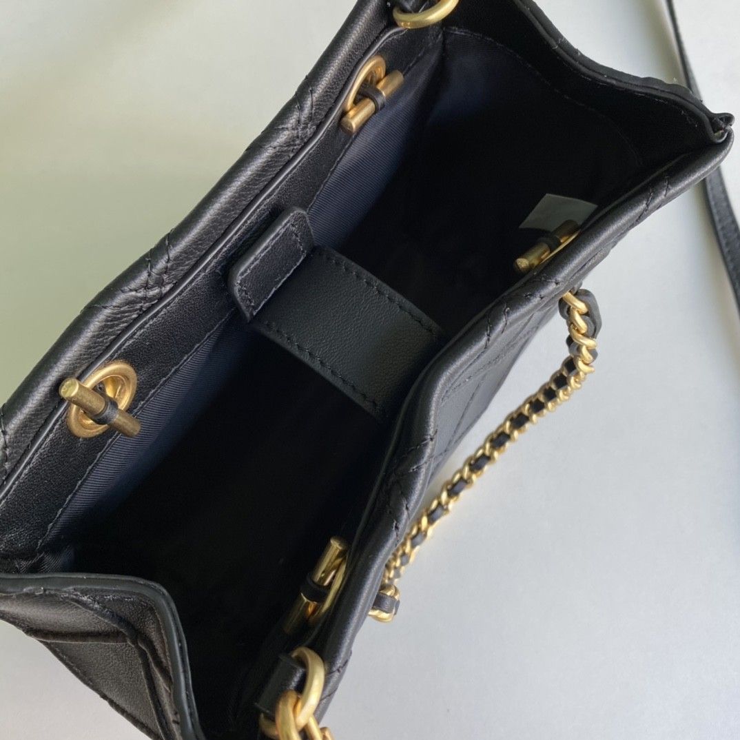 Tory Burch Fleming Soft Chain Mini Crossbody Tote, Luxury, Bags ...