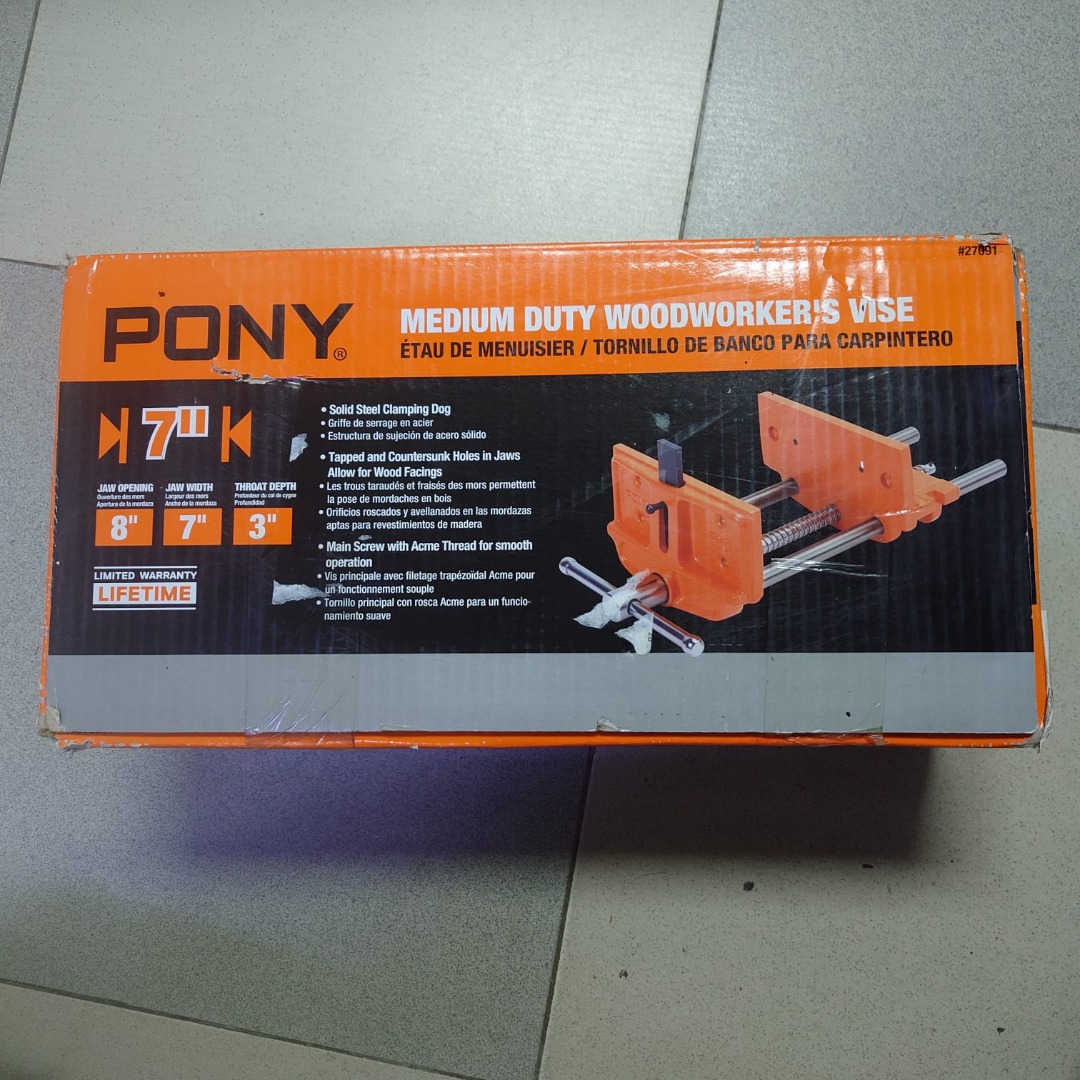 TP Pony 27091 9 Inch by 7 Inch Medium Duty Woodworker s Vise