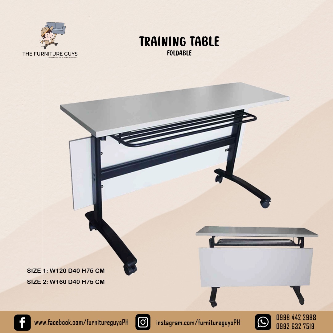 TRAINING TABLE, FOLDABLE TRAINING TABLE, COMPUTER TABLE, Furniture ...