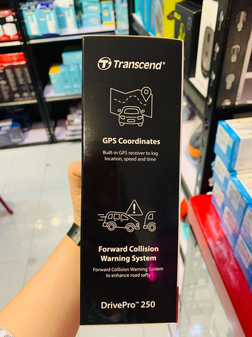 Transcend DrivePro 250 Dashcam 64GB TS-DP250A-64G, Computers & Tech ...