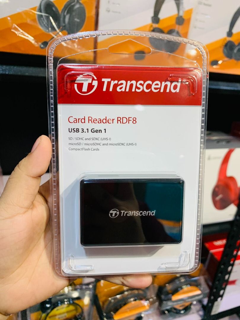 Transcend RDF8 microSD/SD/CF Card Reader USB 3.1 TS-RDF8K (Category: Hard Disks & Thumbdrives) located in Makati City. Submitted by lyntoledo222-50488 (Listing ID 1249624854, Image 1). Description: 📍PRICES ARE SUBJECT TO CHANGE WITHOUT PRIOR NOTICE🙂 WE AACCEPT✅ BULK ORDER WE AACCEPT✅ COD - GCASH -BANK & CREDIT CARD ‼️💥 ____________________________________________ 📍Order Here: (We do same day delivery via Lalamove) 🔶STORE SCHEDULE (FOR WALK-I
