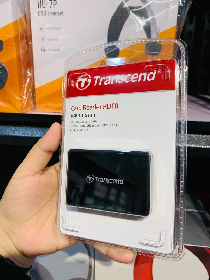 Transcend RDF8 microSD/SD/CF Card Reader USB 3.1 TS-RDF8K (Category: Hard Disks & Thumbdrives) located in Makati City. Submitted by lyntoledo222-50488 (Listing ID 1249624854, Image 2). Description: 📍PRICES ARE SUBJECT TO CHANGE WITHOUT PRIOR NOTICE🙂 WE AACCEPT✅ BULK ORDER WE AACCEPT✅ COD - GCASH -BANK & CREDIT CARD ‼️💥 ____________________________________________ 📍Order Here: (We do same day delivery via Lalamove) 🔶STORE SCHEDULE (FOR WALK-I