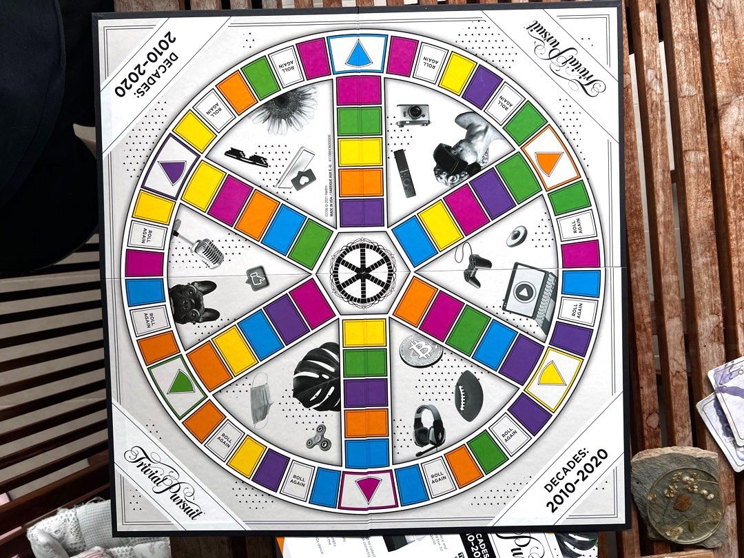 Trivial Pursuit Decades 2010 to 2020 Game
