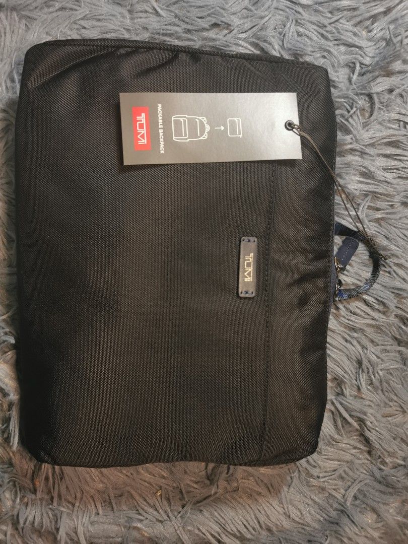 TUMI Packable Backpack, Luxury, Bags & Wallets on Carousell
