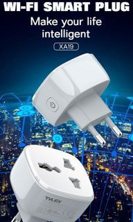 TYLEX XA19 Intelligent Linkage Universal Wall Adaptor Plug Socket Wi-fi Smart Power Plug