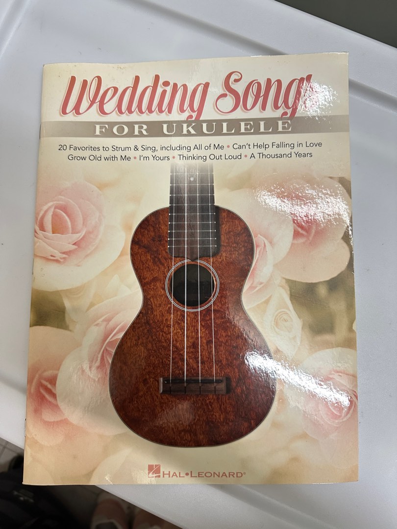 Ukulele Wedding Songs, 興趣及遊戲, 音樂、樂器 & 配件, 音樂與媒體 樂譜 Carousell