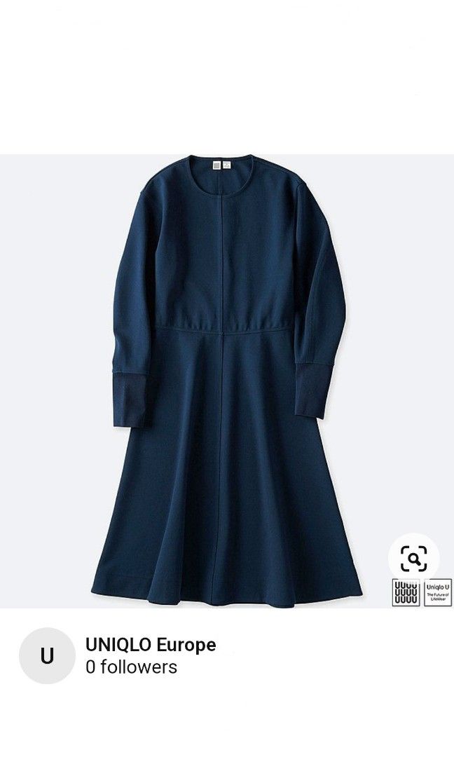 Uniqlo U A Line Formal Dress Women s Fashion Dresses Sets