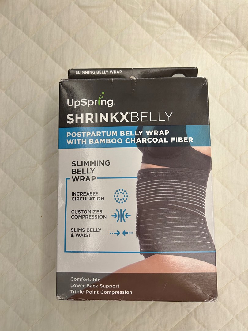 UpSpring Belly Bamboo Charcoal Postpartum Belly Wrap on Carousell