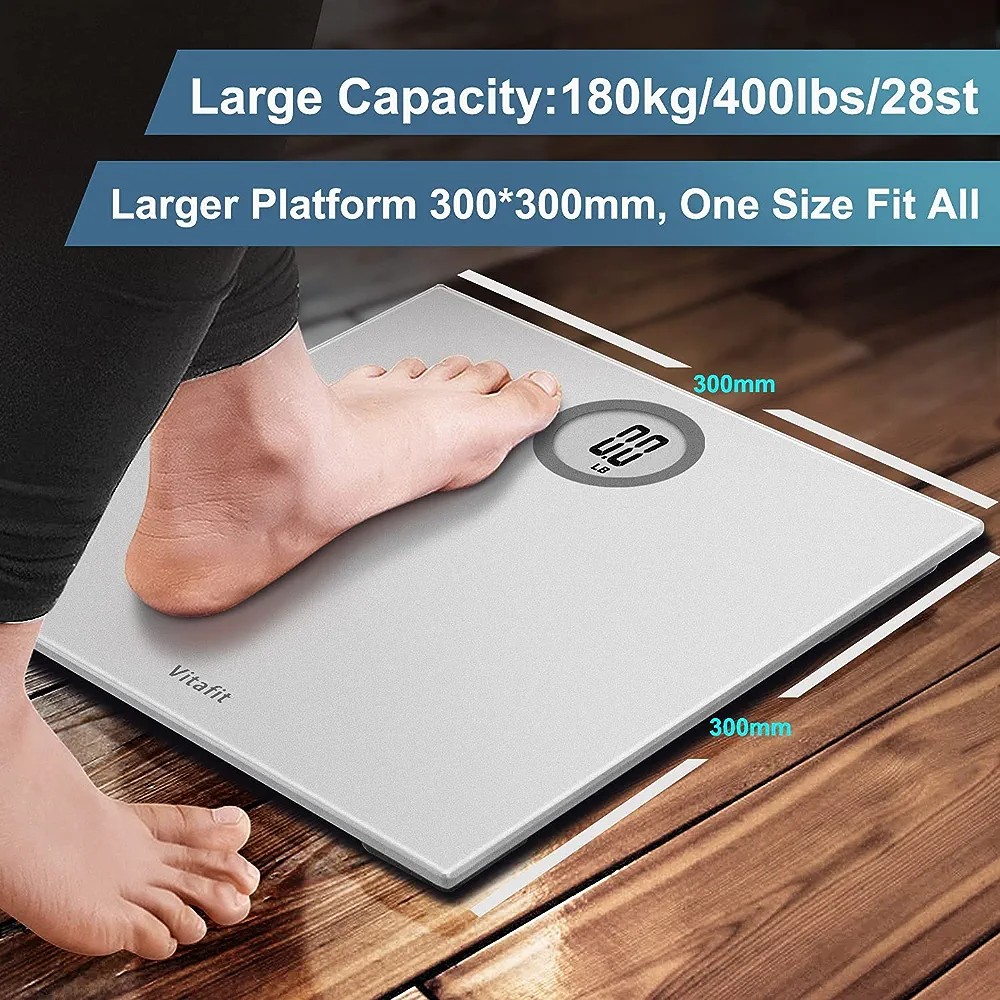 Vitafit Digital Body Weight Bathroom Scale, Focusing