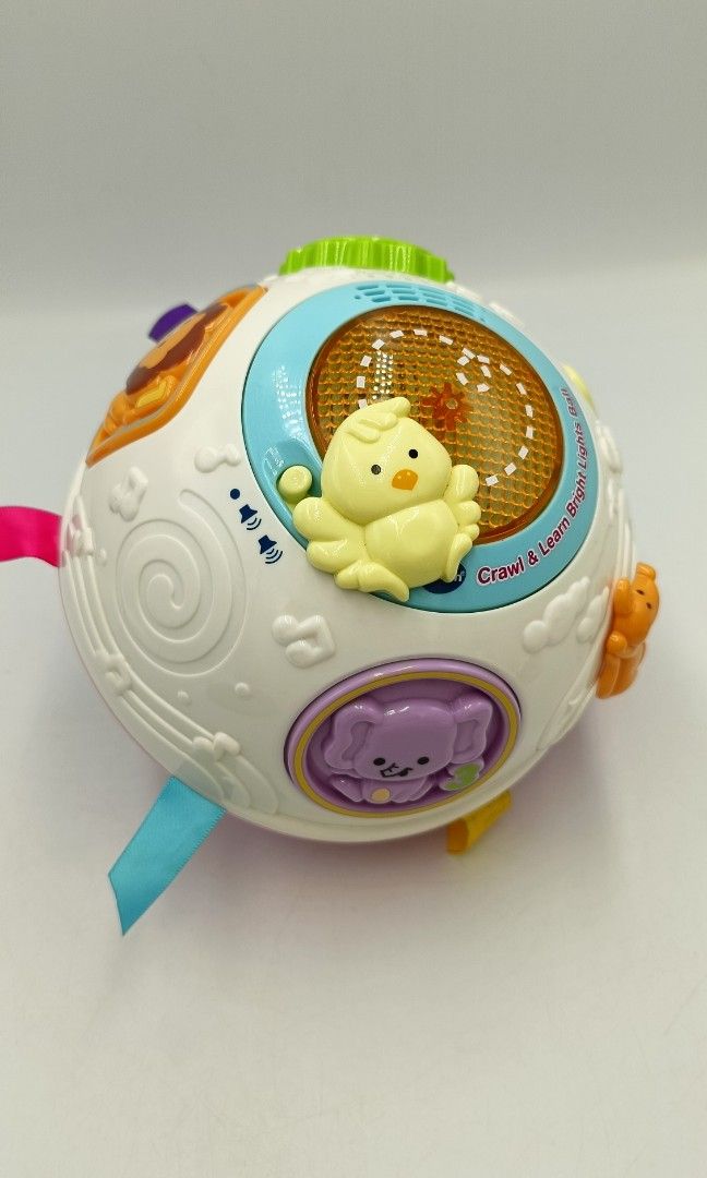Vtech crawl & learn bright lights outlet ball pink