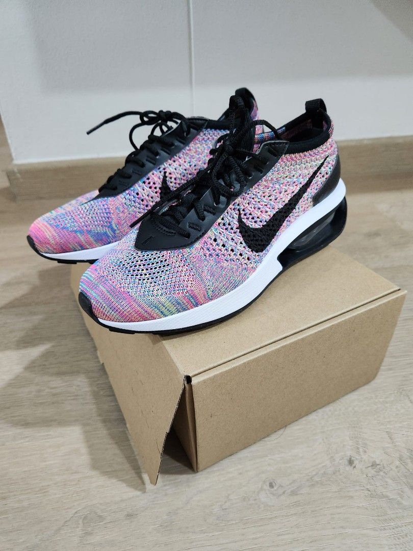 W AIR MAX FLYKNIT RACER Women s Fashion Footwear Sneakers on