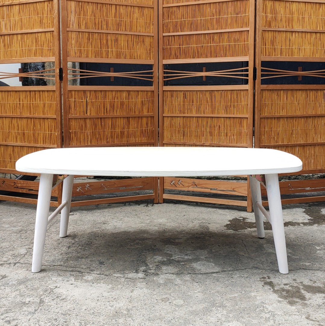 White Coffee Folding Table🇯🇵, Furniture & Home Living, Furniture ...